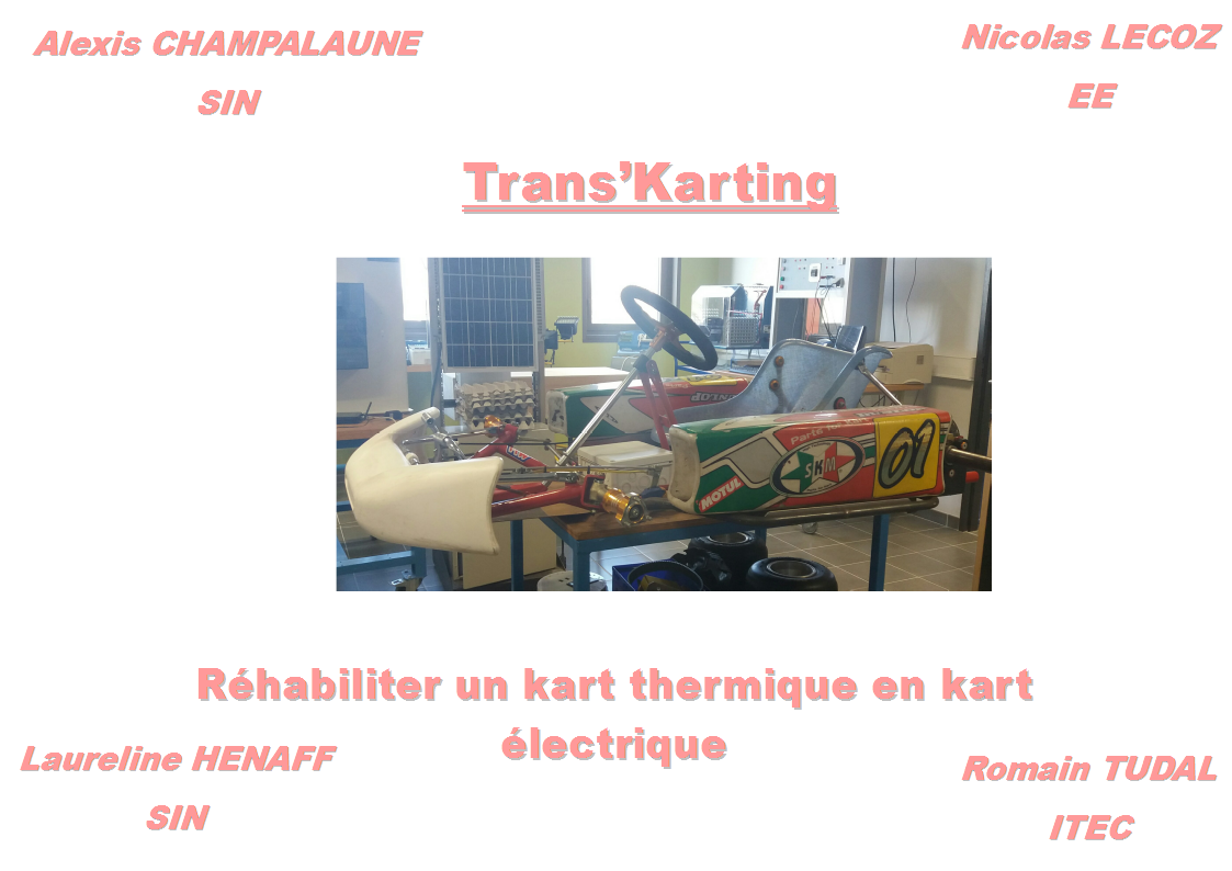 Voici l'affiche de notre projet