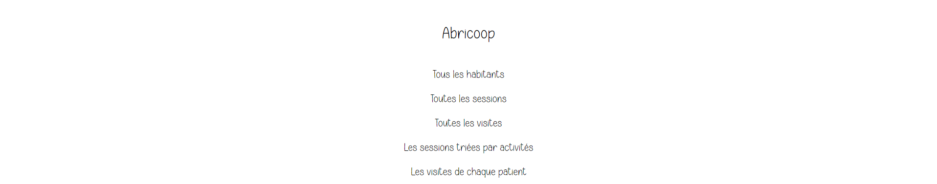 Image de la page d'accueil Abriccop